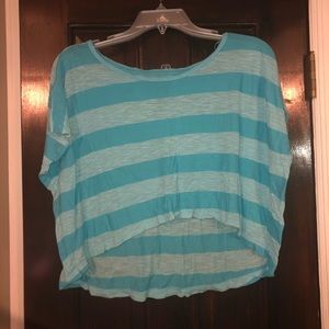 Girl’s/Women’s Striped Crop Top